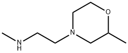 4-Morpholineethanamine,N,2-dimethyl- Structure