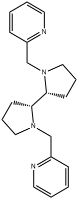 Pyridine, 2,2'-[(2R,2'R)-[2,2'-bipyrrolidine]-1,1'-diylbis(methylene)]bis- Structure