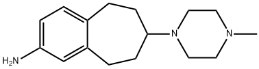 7-(4-methylpiperazin-1-yl)-6,7,8,9-tetrahydro-5H-benzo[7]annulen-3-amine|7-(4-methylpiperazin-1-yl)-6,7,8,9-tetrahydro-5H-benzo[7]annulen-3-amine