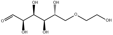 D-Glucose, 6-O-(2-hydroxyethyl)- Structure