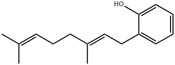 Phenol, 2-[(2E)-3,7-dimethyl-2,6-octadien-1-yl]-|(E)-2-(3,7-二甲基辛-2,6-二烯基)苯酚