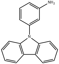 Benzenamine, 3-(9H-carbazol-9-yl)- Structure