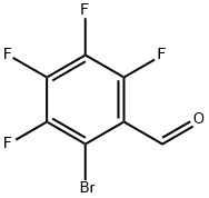 Benzaldehyde, 2-bromo-3,4,5,6-tetrafluoro- 化学構造式