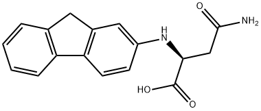 L-Asparagine, N-9H-fluoren-2-yl- Structure