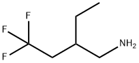 1-Butanamine, 2-ethyl-4,4,4-trifluoro- Structure