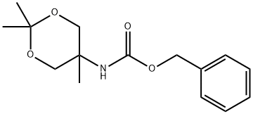 (2,2,5-trimethyl-[1,3]-dioxan-5-yl)carbamic acid benzyl ester