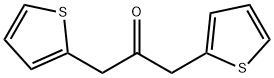 1,3-di(thiophen-2-yl)propan-2-one 结构式