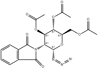 2-Deoxy-2-(1,3-dihydro-1,3-dioxo-2H-isoindol-2-yl)-α-D-glucopyranosyl azide 3,4,6-Triacetate