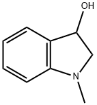 1H-Indol-3-ol, 2,3-dihydro-1-methyl- Struktur