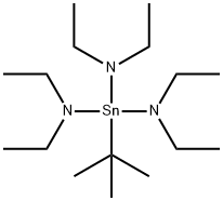 Stannanetriamine, 1-(1,1-dimethylethyl)-N,N,N',N',N'',N''-hexaethyl- 化学構造式