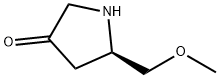 3-Pyrrolidinone,5-(methoxymethyl)-,(5R)- Structure