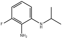 3-fluoro-1-N-(propan-2-yl)benzene-1,2-diamine Struktur