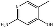 4-Pyridinol, 2-amino-5-methyl- Structure