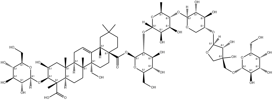 Polygalasaponin XLIX,1033593-12-2,结构式