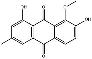 1-O-Methylnataloe-emodin Struktur