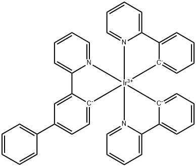 1034145-18-0 (OC-6-43)-[3-(2-吡啶基)[1,1'-联苯]-4-基]二[2-(2-吡啶基)苯基]铱
