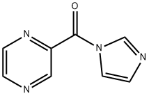 Methanone, 1H-imidazol-1-yl-2-pyrazinyl-, 103435-88-7, 结构式