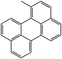 Perylene, 1-methyl- Structure