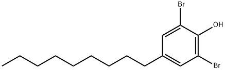 Phenol, 2,6-dibromo-4-nonyl- Struktur