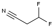 3,3-difluoropropanenitrile Structure