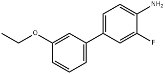 3'-Ethoxy-3-fluorobiphenyl-4-amine Structure