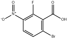 6-溴-2-氟-3-硝基苯甲酸,1036388-83-6,结构式