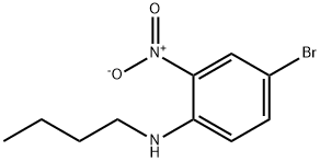 4-溴-N-丁基-2-硝基苯胺,1036461-93-4,结构式
