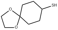 1,4-dioxaspiro[4.5]decane-8-thiol 化学構造式