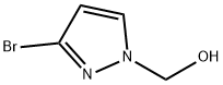 (3-bromo-1H-pyrazol-1-yl)methanol Structure