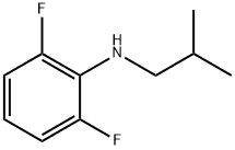 Benzenamine, 2,6-difluoro-N-(2-methylpropyl)-,1039932-02-9,结构式