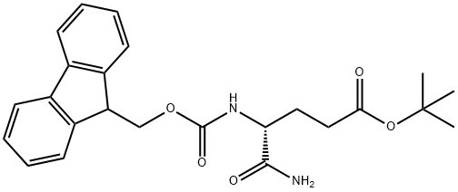 Pentanoic acid, 5-amino-4-[[(9H-fluoren-9-ylmethoxy)carbonyl]amino]-5-oxo-, 1,1-dimethylethyl ester, (4R)-