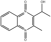 α,3-Dimethyl-2-quinoxalinemethanol 1,4-Dioxide Structure