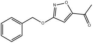 3-Benzyloxy-5-acetylisoxazole Struktur