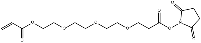 1042435-35-7 2-(2-(2-(3-((2,5-二氧吡咯烷-1-基)氧基)-3-氧丙氧基)乙氧基)丙烯酸乙酯