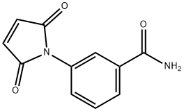 Benzamide, 3-(2,5-dihydro-2,5-dioxo-1H-pyrrol-1-yl)-,104302-71-8,结构式