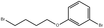 Benzene, 1-bromo-3-(4-bromobutoxy)- 化学構造式
