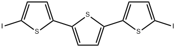 2,2':5',2''-Terthiophene, 5,5''-diiodo- Structure