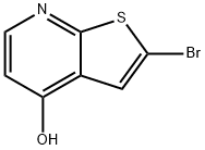 Thieno[2,3-b]pyridin-4-ol, 2-bromo- Struktur