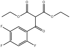 104600-15-9 Propanedioic acid, 2-(2,4,5-trifluorobenzoyl)-, 1,3-diethyl ester