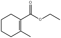 1-Cyclohexene-1-carboxylic acid, 2-methyl-, ethyl ester 化学構造式