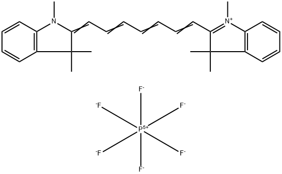 1047621-35-1 2-[7-(1,3-二氫-1,3,3-三甲基-2H-吲哚-2-亞基)-1,3,5-庚三烯-1-基]-1,3,3-三甲基-3H-吲哚六氟磷酸鹽