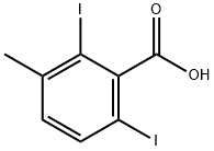 Benzoic acid, 2,6-diiodo-3-methyl- Struktur