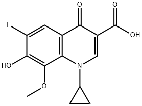 Moxifloxacin Impurity 44 Structure