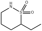 6-ethyl-1,2-thiazinane-1,1-dione 化学構造式