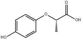 O-(4-Hydroxyphenyl)-L-lactic Acid Structure