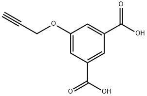 5-(PROP-2-YN-1-YLOXY)ISOPHTHALIC ACID,1052737-14-0,结构式
