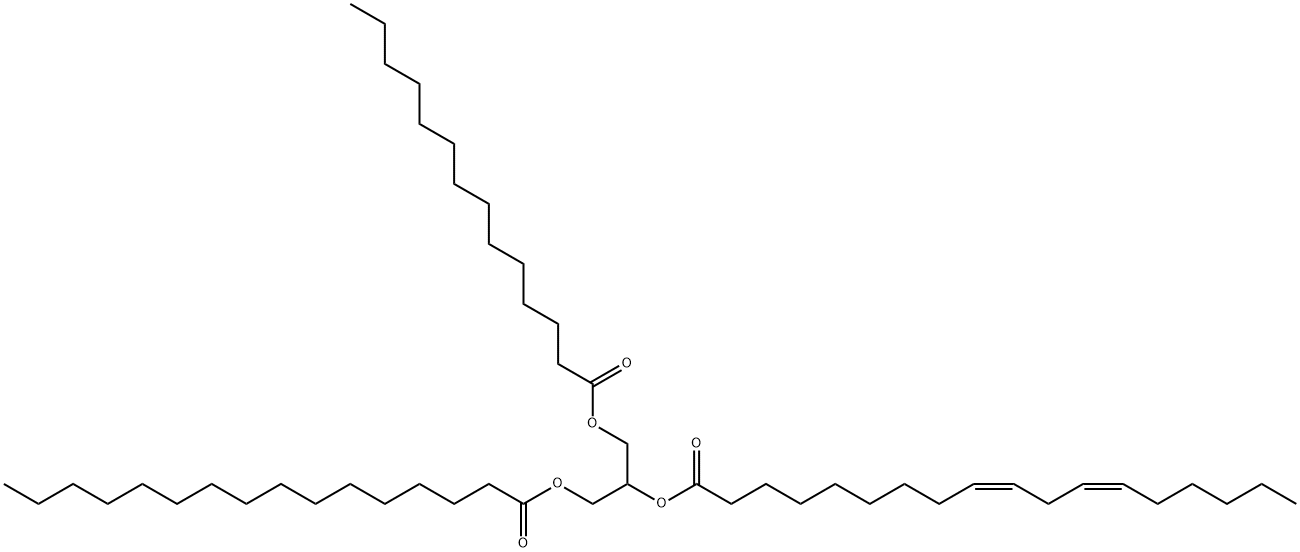 1-Myristoyl-2-Linoleoyl-3-Palmitoyl-rac-glycerol|1-肉豆蔻酸-2-亚油酸-3-棕榈酸甘油三酯