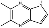 5H-Pyrrolo[2,3-b]pyrazine, 2,3-dimethyl- 化学構造式