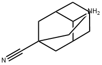 4-氨基金刚烷-1-腈,1057344-09-8,结构式