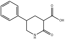 3-Piperidinecarboxylic acid, 2-oxo-5-phenyl- Structure